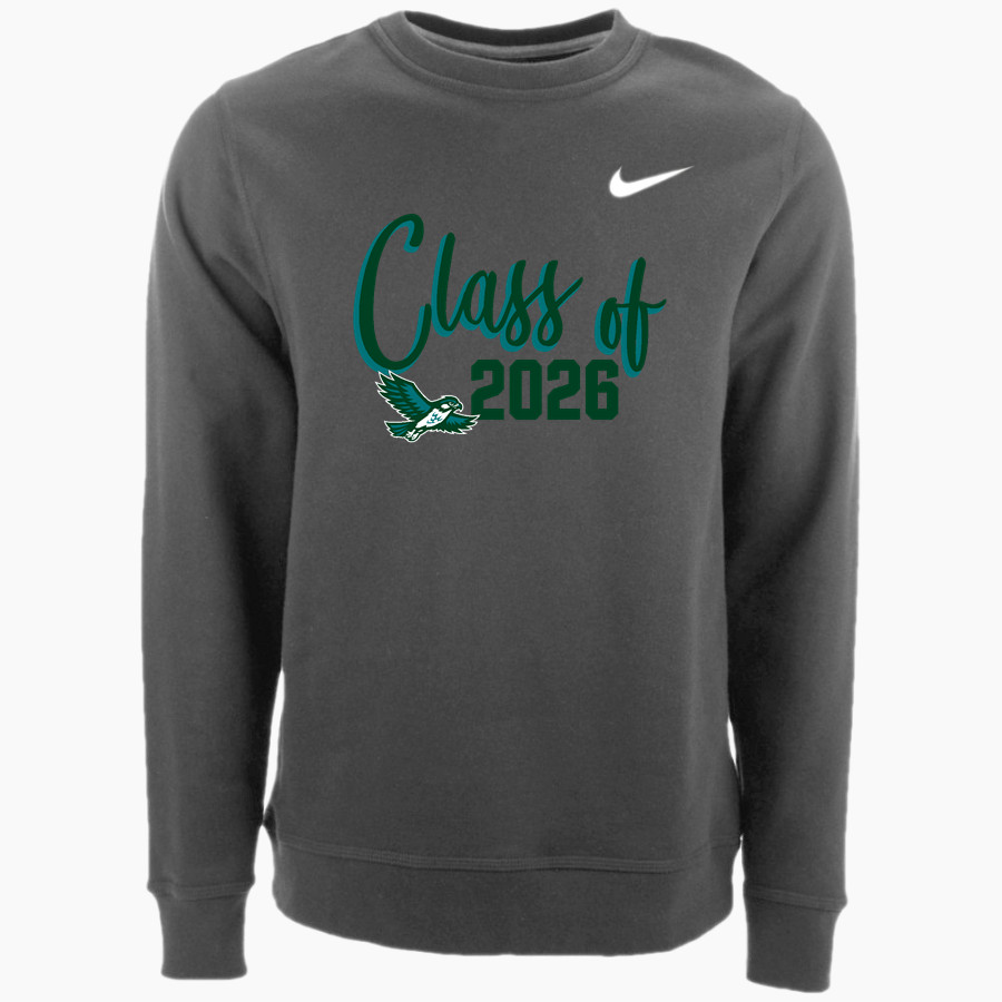 Jeremy Ranch Hawks <span class="pdp-name-mascot">Jeremy Ranch Elementary Hawks</span> Nike Men's Club Fleece Crew