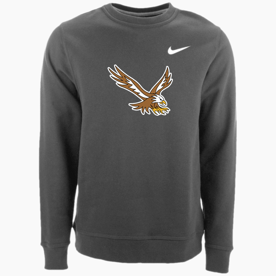Evergreen Lutheran Eagles Nike Men's Club Fleece Crew
