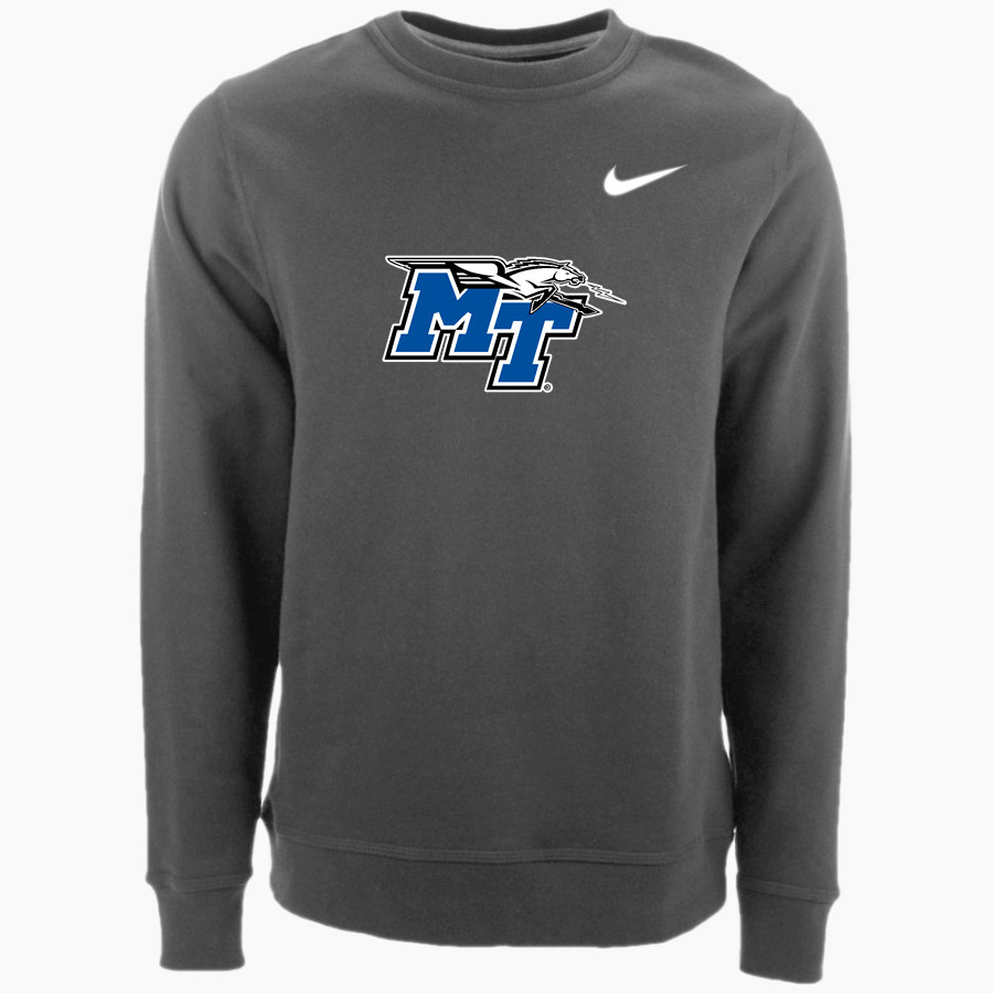 MTSU Blue Raiders <span class="pdp-name-mascot">MTSU Blue Raiders</span> Nike Men's Club Fleece Crew