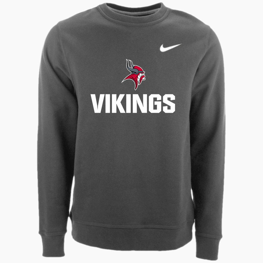 Montgomery Vikings Nike Men's Club Fleece Crew