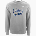 Calvary Lions Nike Men's Club Fleece Crew Front Thumbnail