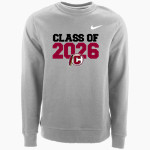 Creekside Seminoles Nike Men's Club Fleece Crew Front Thumbnail