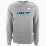 KENNY PIPE & SUPPLY Nike Men's Club Fleece Crew Front Thumbnail