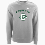 Oakwood Hawks <span class="pdp-name-mascot">Oakwood Hawks</span> Nike Men's Club Fleece Crew Front Thumbnail