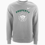 GINN ACADEMY CRAZYLEGS <span class="pdp-name-mascot">GINN CRAZYLEGS</span> Nike Men's Club Fleece Crew Front Thumbnail
