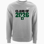 Delphian Dragons Nike Men's Club Fleece Crew Front Thumbnail