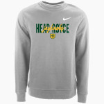 Head-Royce Jayhawks Nike Men's Club Fleece Crew Front Thumbnail