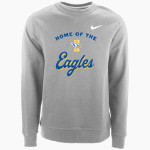 Irondequoit Eagles <span class="pdp-name-mascot">IRONDEQUOIT EAGLES</span> Nike Men's Club Fleece Crew Front Thumbnail