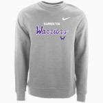 Warrenton Warriors Nike Men's Club Fleece Crew Front Thumbnail