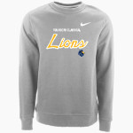 Founders Classical Lions <span class="pdp-name-mascot">Founders Classical Lions</span> Nike Men's Club Fleece Crew Front Thumbnail