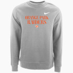 ORANGE PARK HIGH SCHOOL RAIDERS Nike Men's Club Fleece Crew Front Thumbnail