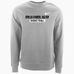 Strong Quality Basketball Association Basketball Nike Men's Club Fleece Crew Front Thumbnail