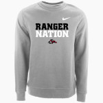 TERRY HIGH SCHOOL RANGERS <span class="pdp-name-mascot">TERRY RANGERS</span> Nike Men's Club Fleece Crew Front Thumbnail