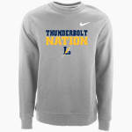 LITTLESTOWN HIGH SCHOOL THUNDERBOLTS Nike Men's Club Fleece Crew Front Thumbnail
