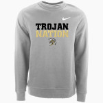 HOT SPRINGS HIGH SCHOOL TROJANS <span class="pdp-name-mascot">HOT SPRINGS TROJANS</span> Nike Men's Club Fleece Crew Front Thumbnail