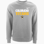 Colorado Titans The Official Online Store Nike Men's Club Fleece Crew Front Thumbnail