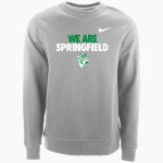 SPRINGFIELD HIGH SCHOOL COSMOS Nike Men's Club Fleece Crew Front Thumbnail
