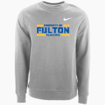 Fulton Panthers <span class="pdp-name-mascot">Fulton Jr. High School Panthers</span> Nike Men's Club Fleece Crew Front Thumbnail