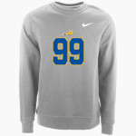 Concordia Clippers Nike Men's Club Fleece Crew Front Thumbnail