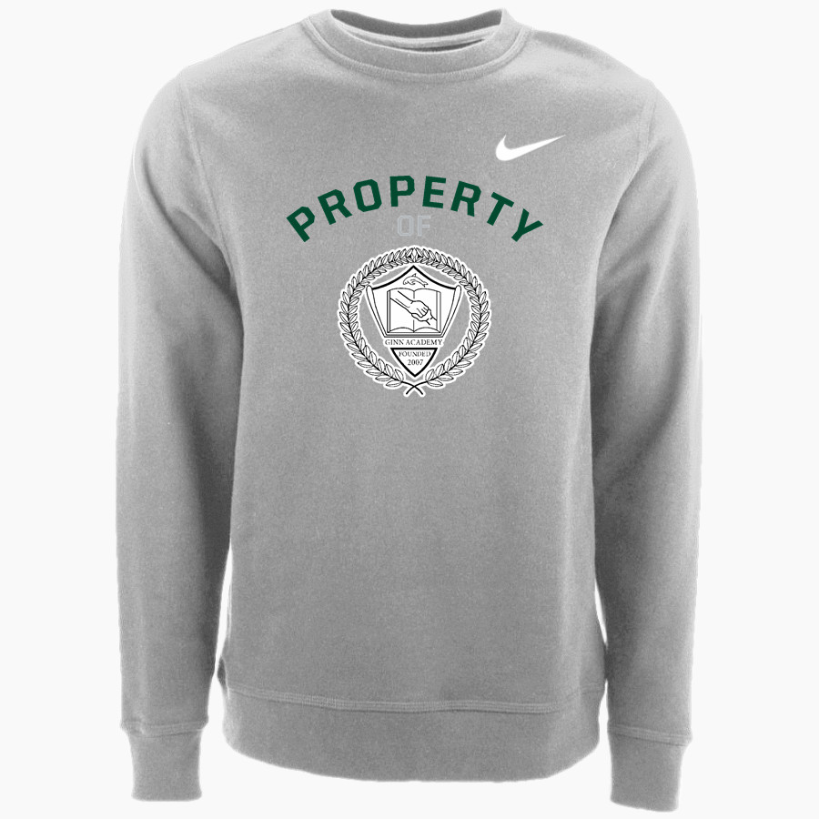 GINN ACADEMY CRAZYLEGS <span class="pdp-name-mascot">GINN CRAZYLEGS</span> Nike Men's Club Fleece Crew