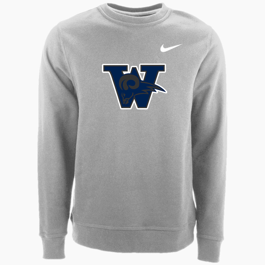 Weber Rams <span class="pdp-name-mascot">Weber Rams</span> Nike Men's Club Fleece Crew