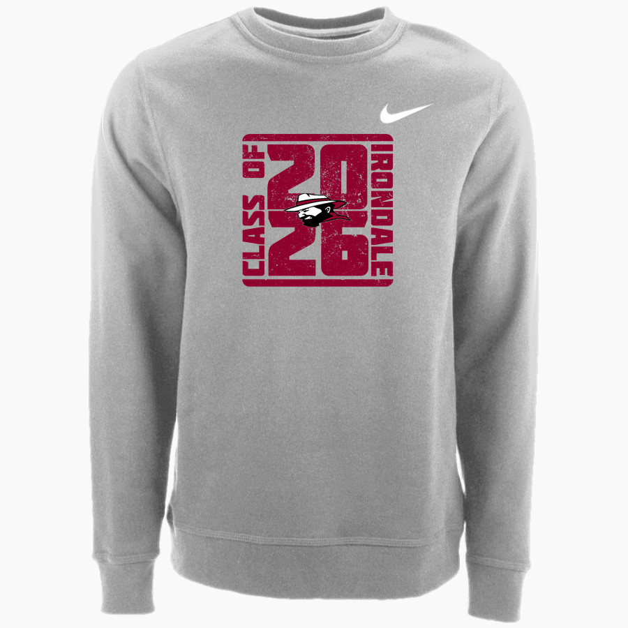 Irondale Mounties <span class="pdp-name-mascot">Irondale Mounties</span> Nike Men's Club Fleece Crew