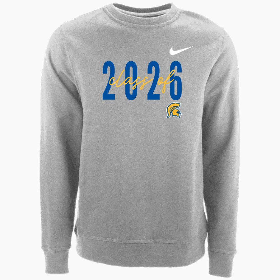 MASON CO CENTRAL HIGH SCHOOL SPARTANS Nike Men's Club Fleece Crew