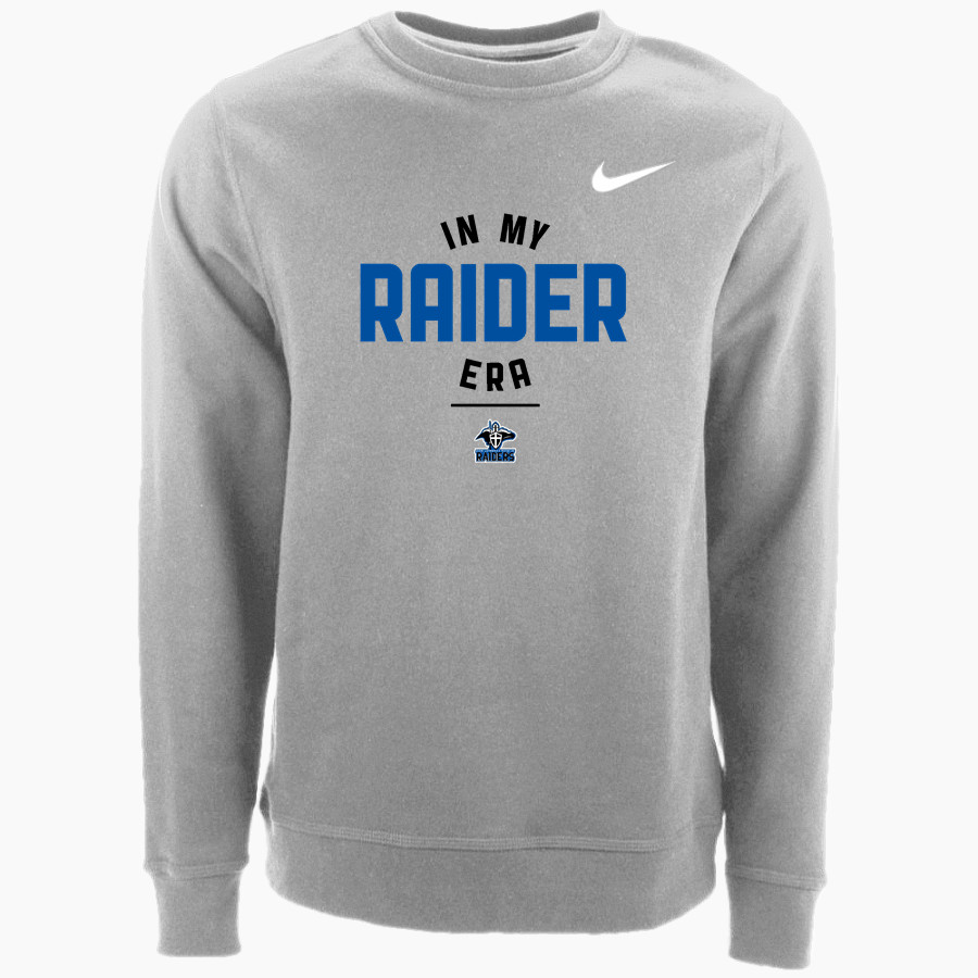 Zion Lutheran Raiders Nike Men's Club Fleece Crew