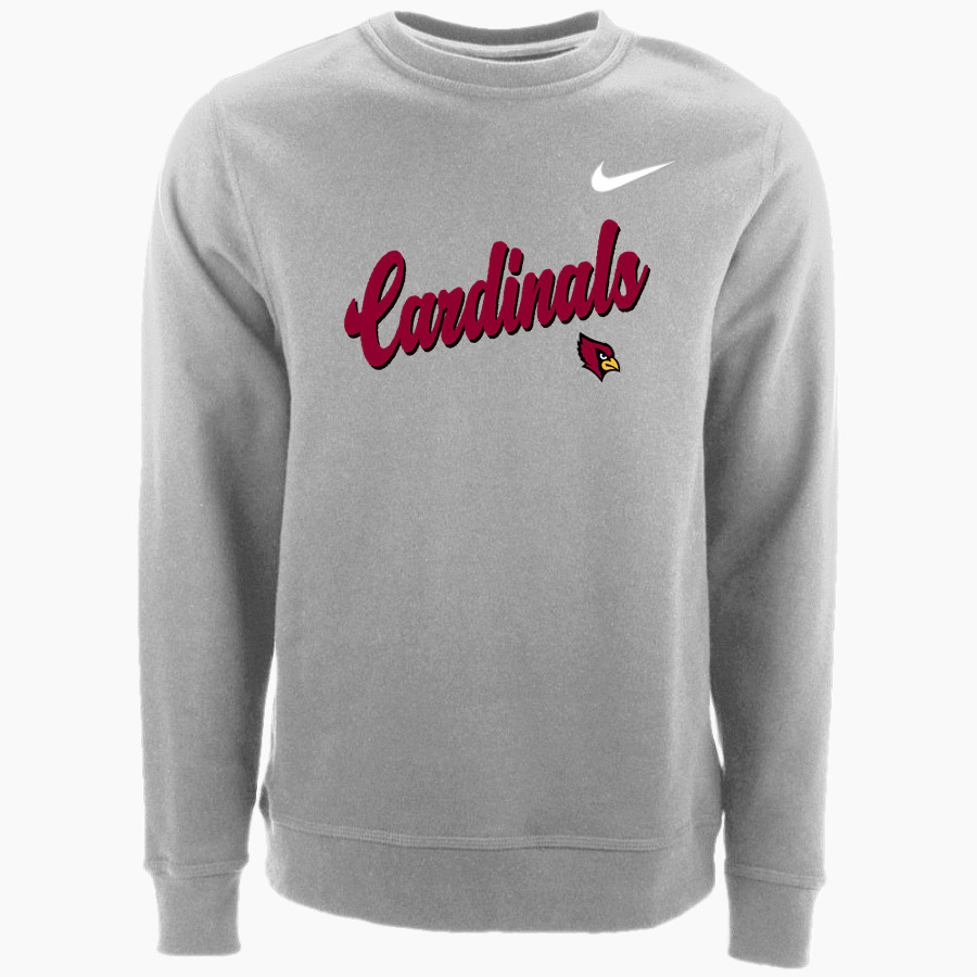 OROSI HIGH SCHOOL CARDINALS <span class="pdp-name-mascot">OROSI CARDINALS</span> Nike Men's Club Fleece Crew
