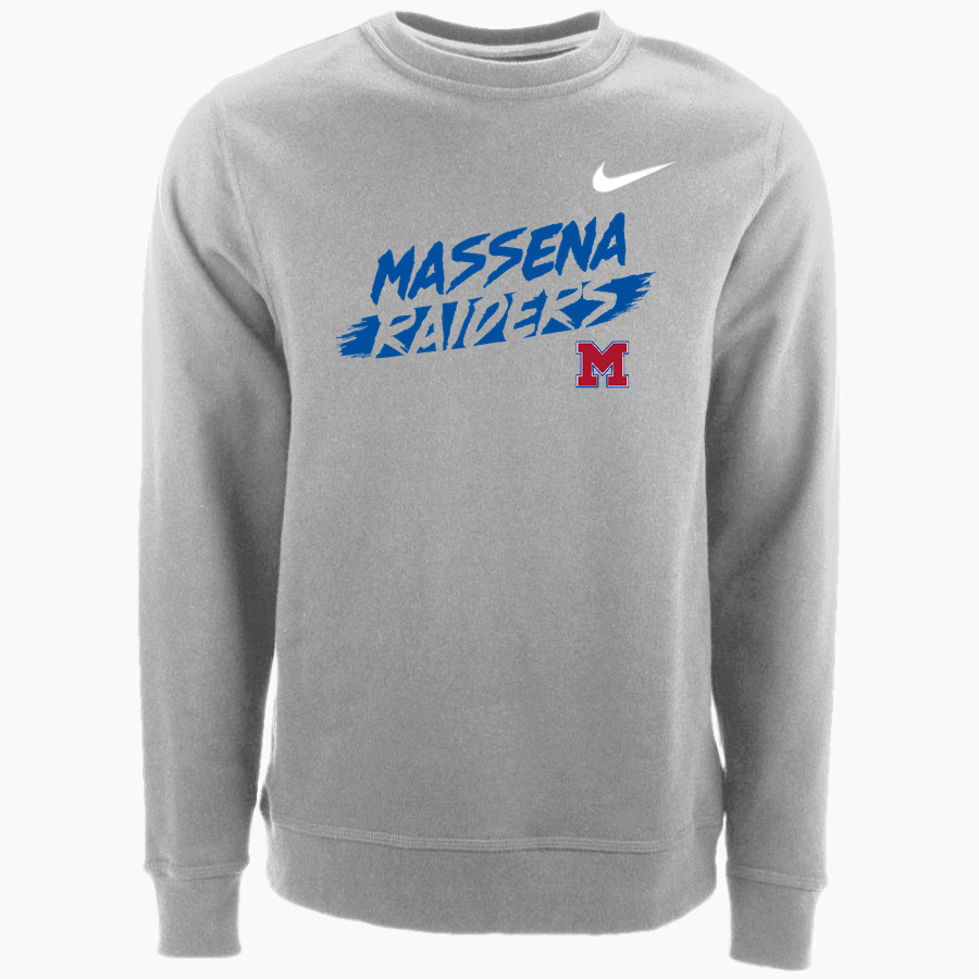Massena Red Raiders <span class="pdp-name-mascot">Massena Raiders</span> Nike Men's Club Fleece Crew