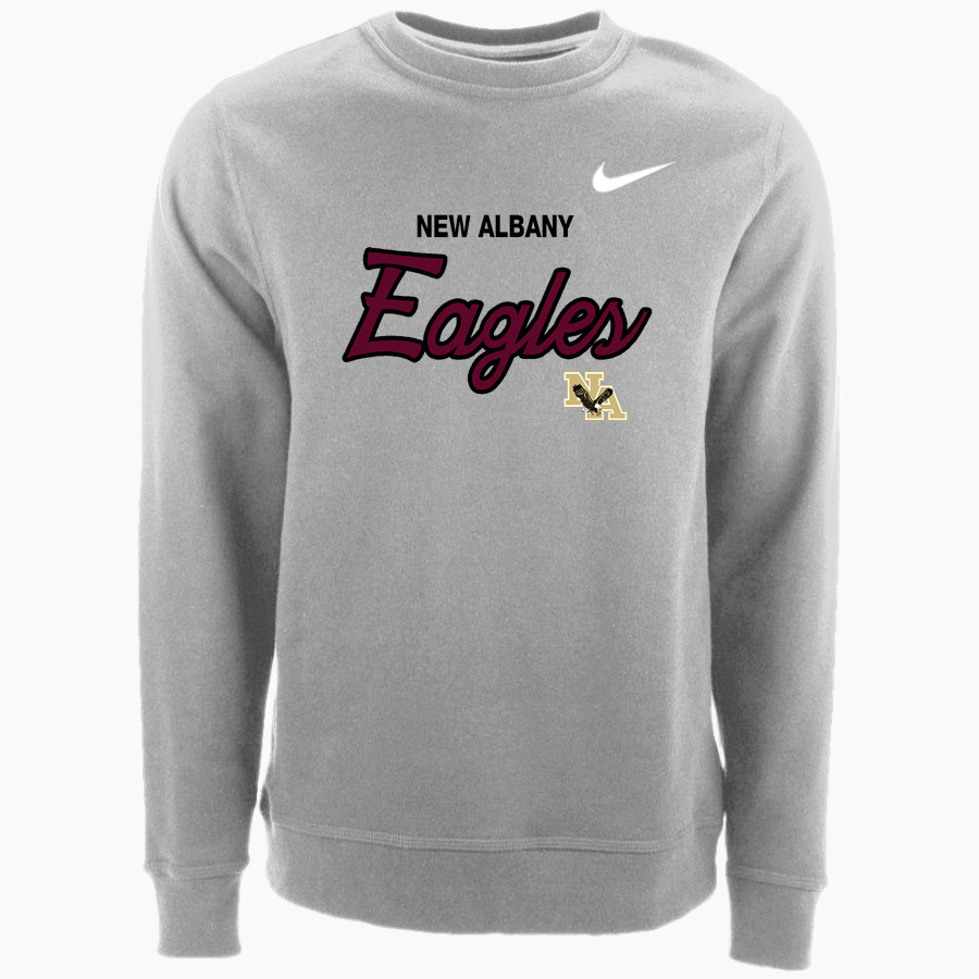 NEW ALBANY HIGH SCHOOL EAGLES Nike Men's Club Fleece Crew