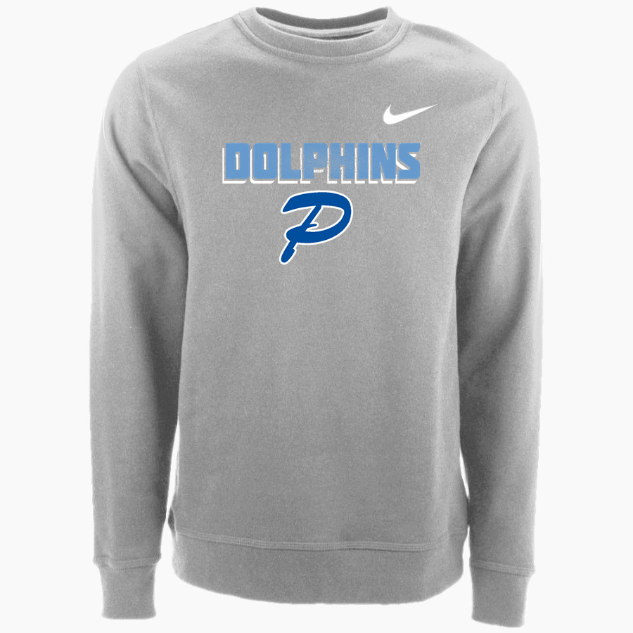 PALISADES CHARTER HIGH SCHOOL DOLPHINS <span class="pdp-name-mascot">PALISADES DOLPHINS</span> Nike Men's Club Fleece Crew