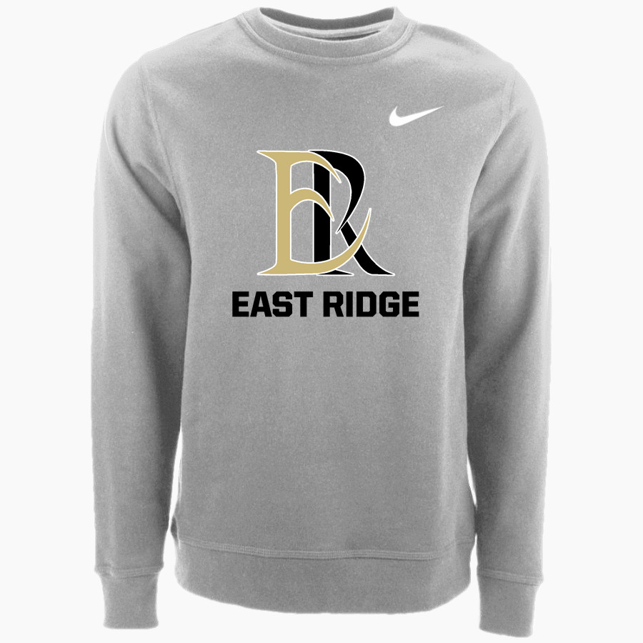 East Ridge Raptors Nike Men's Club Fleece Crew
