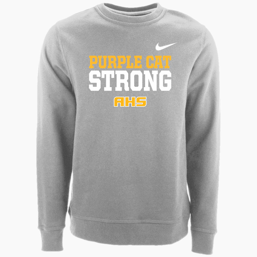 Ariton Purple Cats <span class="pdp-name-mascot">Ariton Purple Cats</span> Nike Men's Club Fleece Crew