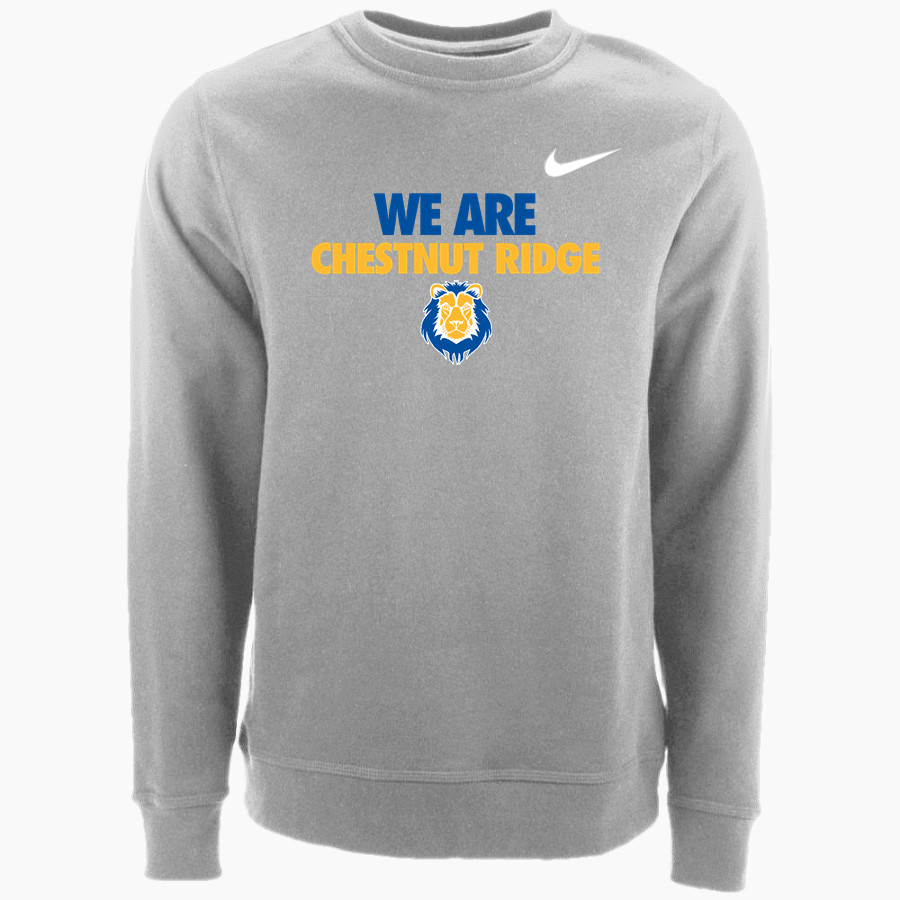 CHESTNUT RIDGE HIGH SCHOOL LIONS Nike Men's Club Fleece Crew