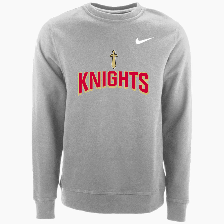 ALAH HIGH SCHOOL KNIGHTS <span class="pdp-name-mascot">ARTHUR KNIGHTS</span> Nike Men's Club Fleece Crew
