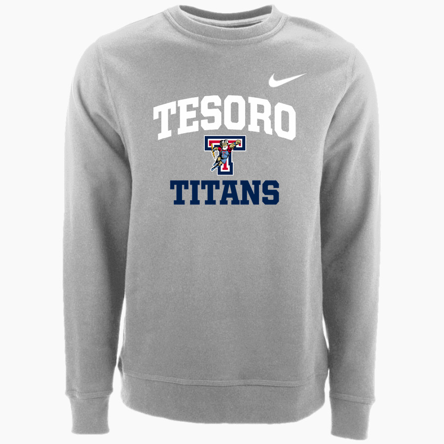 Tesoro Titans <span class="pdp-name-mascot">Tesoro Titans</span> Nike Men's Club Fleece Crew