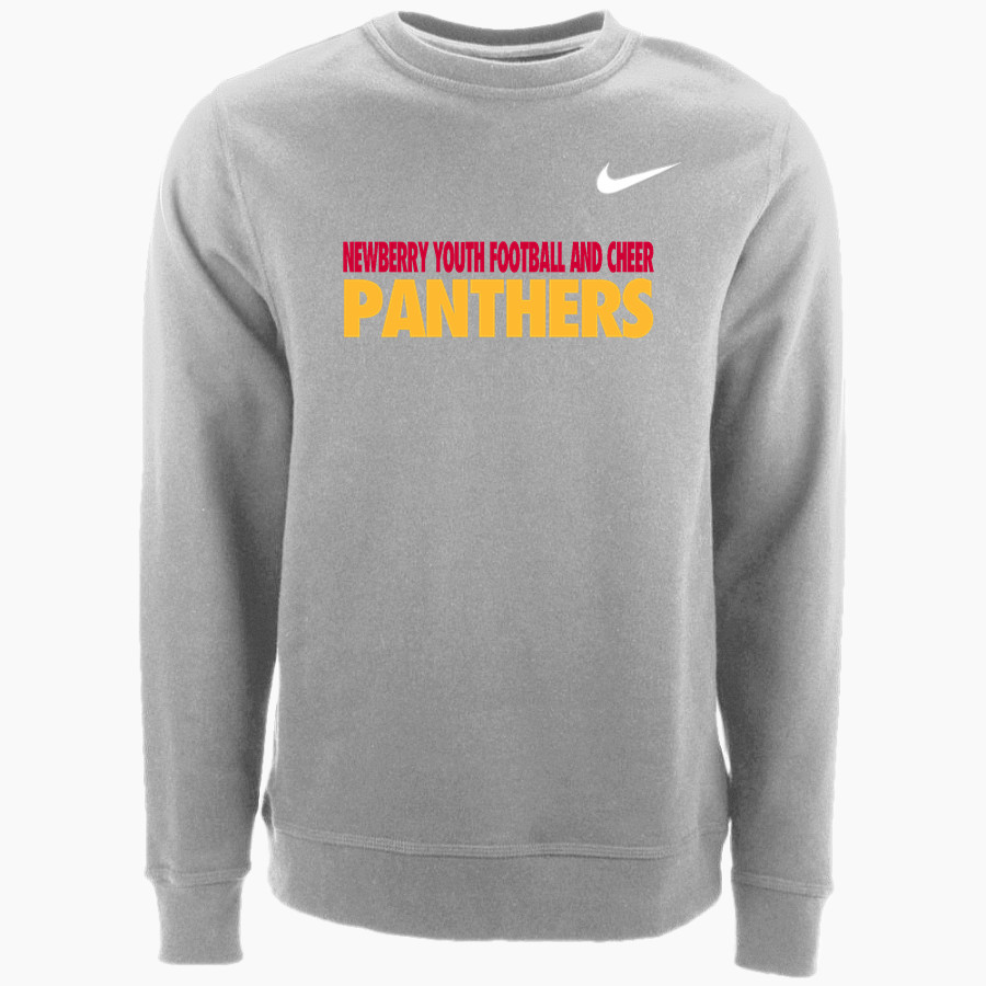Newberry Youth Football And Cheer Panthers <span class="pdp-name-mascot">Newberry Youth Football And Cheer Panthers</span> Nike Men's Club Fleece Crew