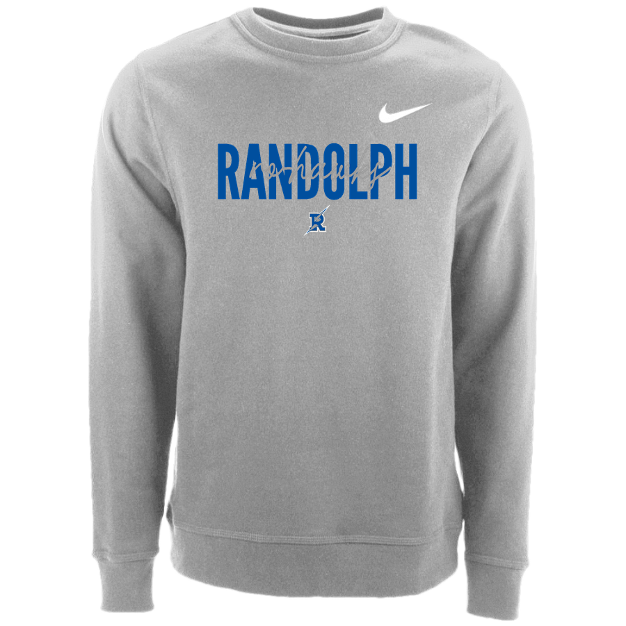 RANDOLPH HIGH SCHOOL RO-HAWKS <span class="pdp-name-mascot">RANDOLPH RO-HAWKS</span> Nike Men's Club Fleece Crew
