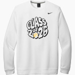CENTRAL TECH SCHOOL FALCONS <span class="pdp-name-mascot">CENTRAL FALCONS</span> Nike Men's Club Fleece Crew Front Thumbnail