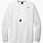 THE DERRYFIELD SCHOOL COUGARS Nike Men's Club Fleece Crew Front Thumbnail