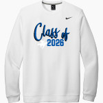 Lomega Raiders <span class="pdp-name-mascot">Lomega Raiders</span> Nike Men's Club Fleece Crew Front Thumbnail