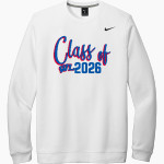 Wisconsin Lutheran Vikings <span class="pdp-name-mascot">Wisconsin Lutheran Vikings</span> Nike Men's Club Fleece Crew Front Thumbnail