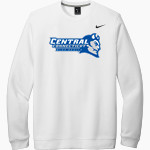 CCSU Blue Devils <span class="pdp-name-mascot">CCSU Blue Devils</span> Nike Men's Club Fleece Crew Front Thumbnail