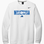 Minnetonka Skippers Nike Men's Club Fleece Crew Front Thumbnail
