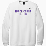 SPACE COAST HIGH SCHOOL VIPERS <span class="pdp-name-mascot">SPACE COAST VIPERS</span> Nike Men's Club Fleece Crew Front Thumbnail