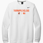 THORNAPPLE KELLOGG HIGH SCHOOL TROJANS Nike Men's Club Fleece Crew Front Thumbnail