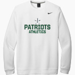 Hoover Patriot Athletics Official Team Store Nike Men's Club Fleece Crew Front Thumbnail