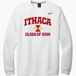 ITHACA HIGH SCHOOL LITTLE RED <span class="pdp-name-mascot">ITHACA LITTLE RED</span> Nike Men's Club Fleece Crew Front Thumbnail