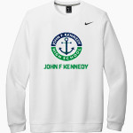 JOHN F KENNEDY HIGH SCHOOL COMMANDERS <span class="pdp-name-mascot">JOHN F KENNEDY COMMANDERS</span> Nike Men's Club Fleece Crew Front Thumbnail